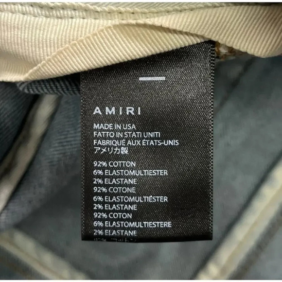 NWT Amiri Rainbow Patch Denim - Picture 10 of 11